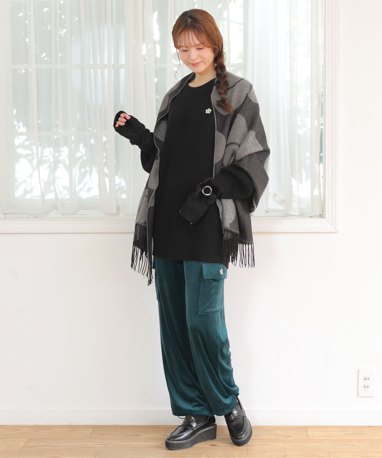 MARY QUANT「ビッグデイジー ストール」|ストール|