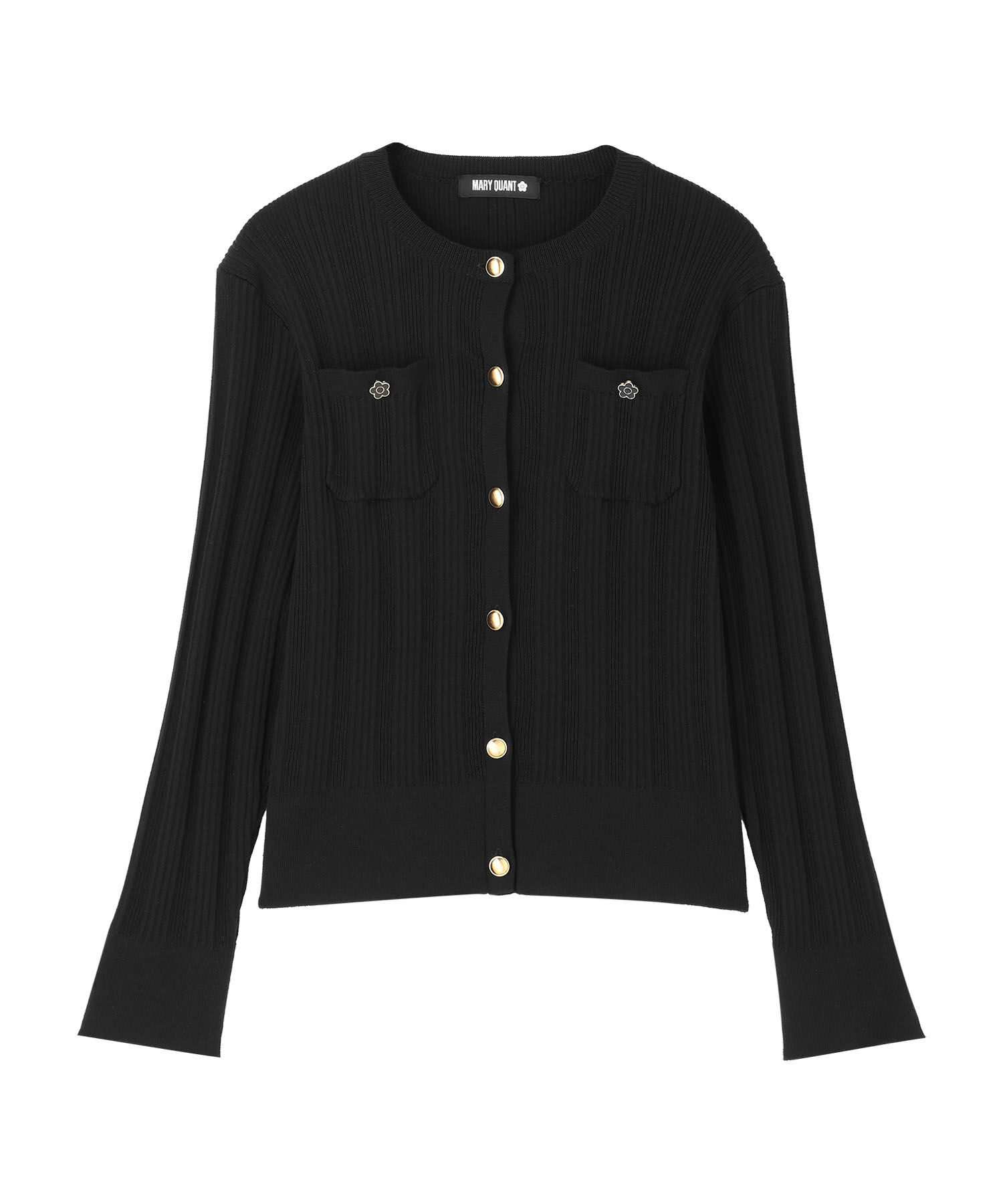 MARY QUANT「ゴールドボタン アンサンブル」|カーディガン|