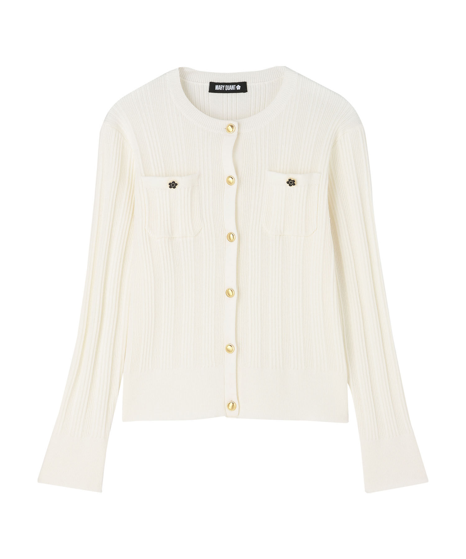 MARY QUANT「ゴールドボタン アンサンブル」|カーディガン|