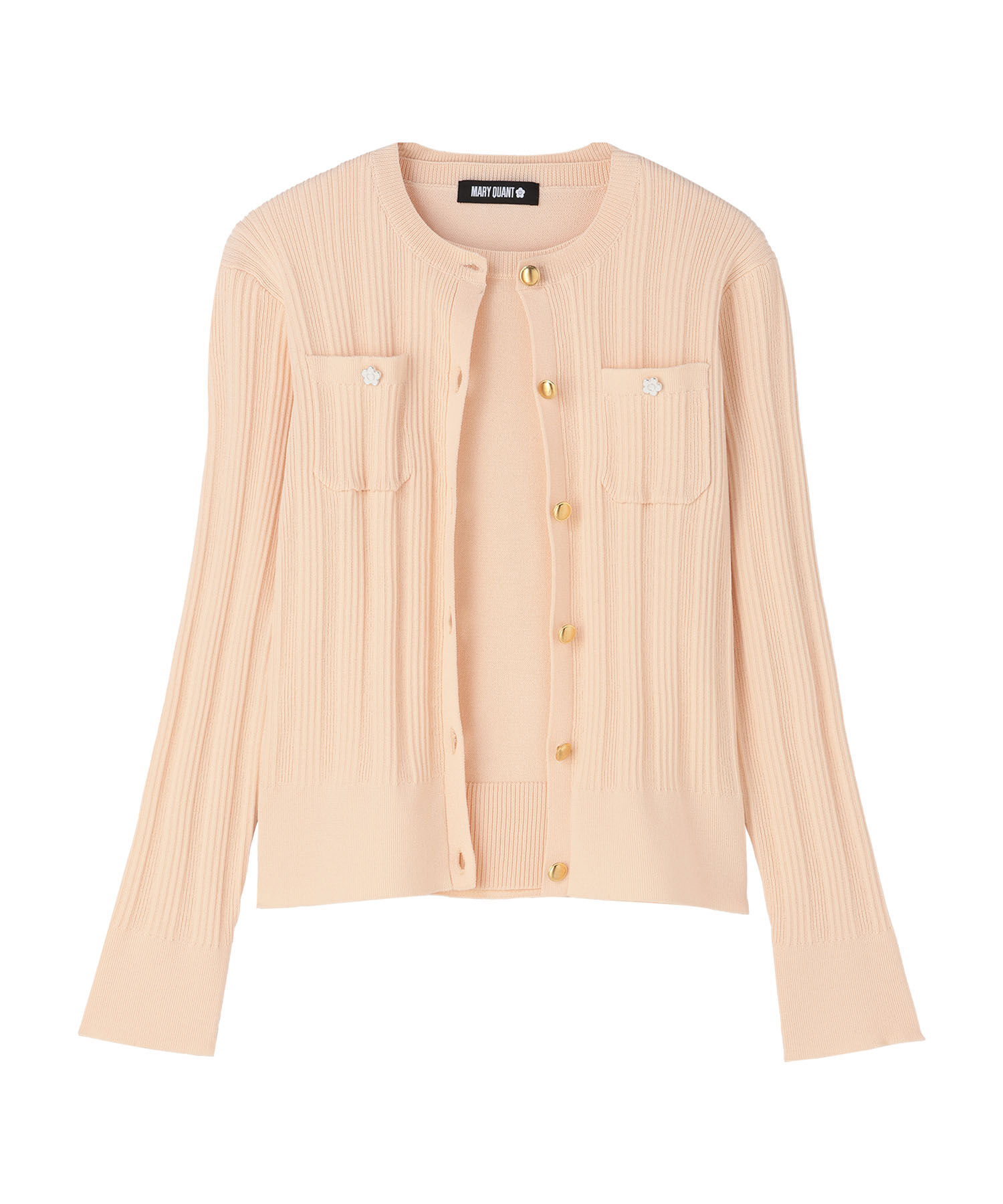 MARY QUANT「ゴールドボタン アンサンブル」|カーディガン|