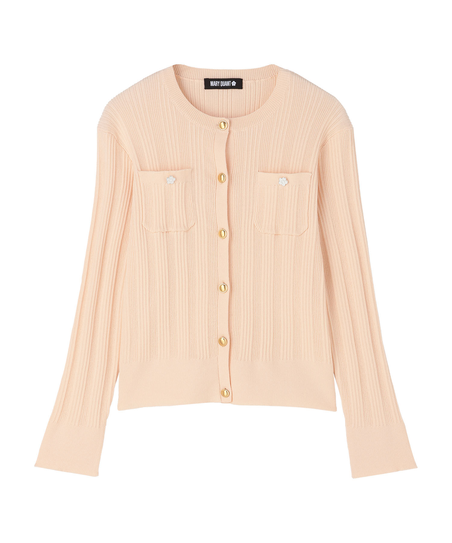 MARY QUANT「ゴールドボタン アンサンブル」|カーディガン|