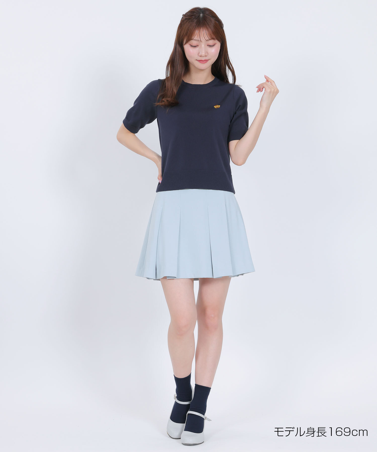 MARY QUANT「ゴールドボタン アンサンブル」|カーディガン|