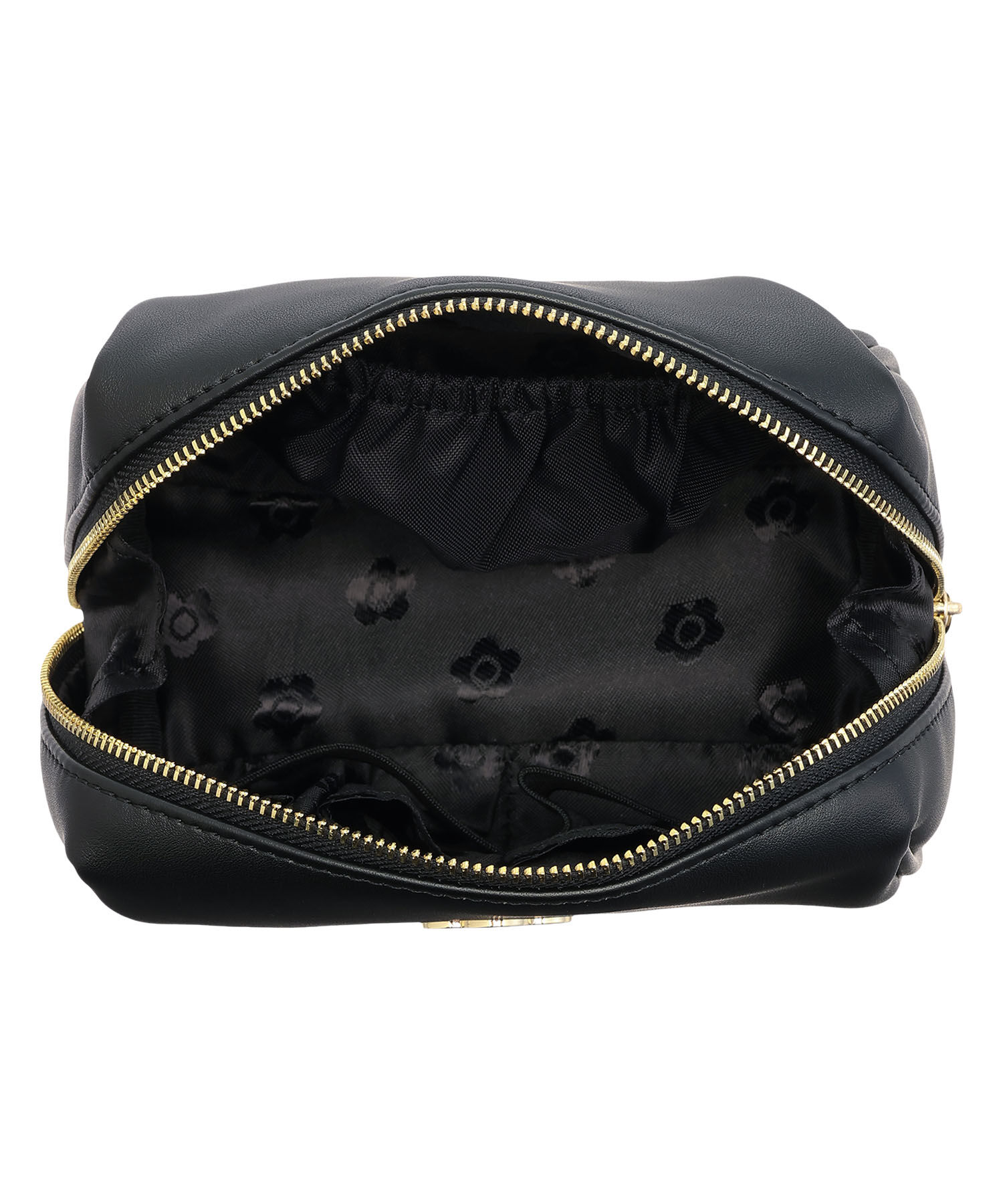 MARY QUANT「アウトラインメタルデイジー オーバルポーチ」|ポーチ|