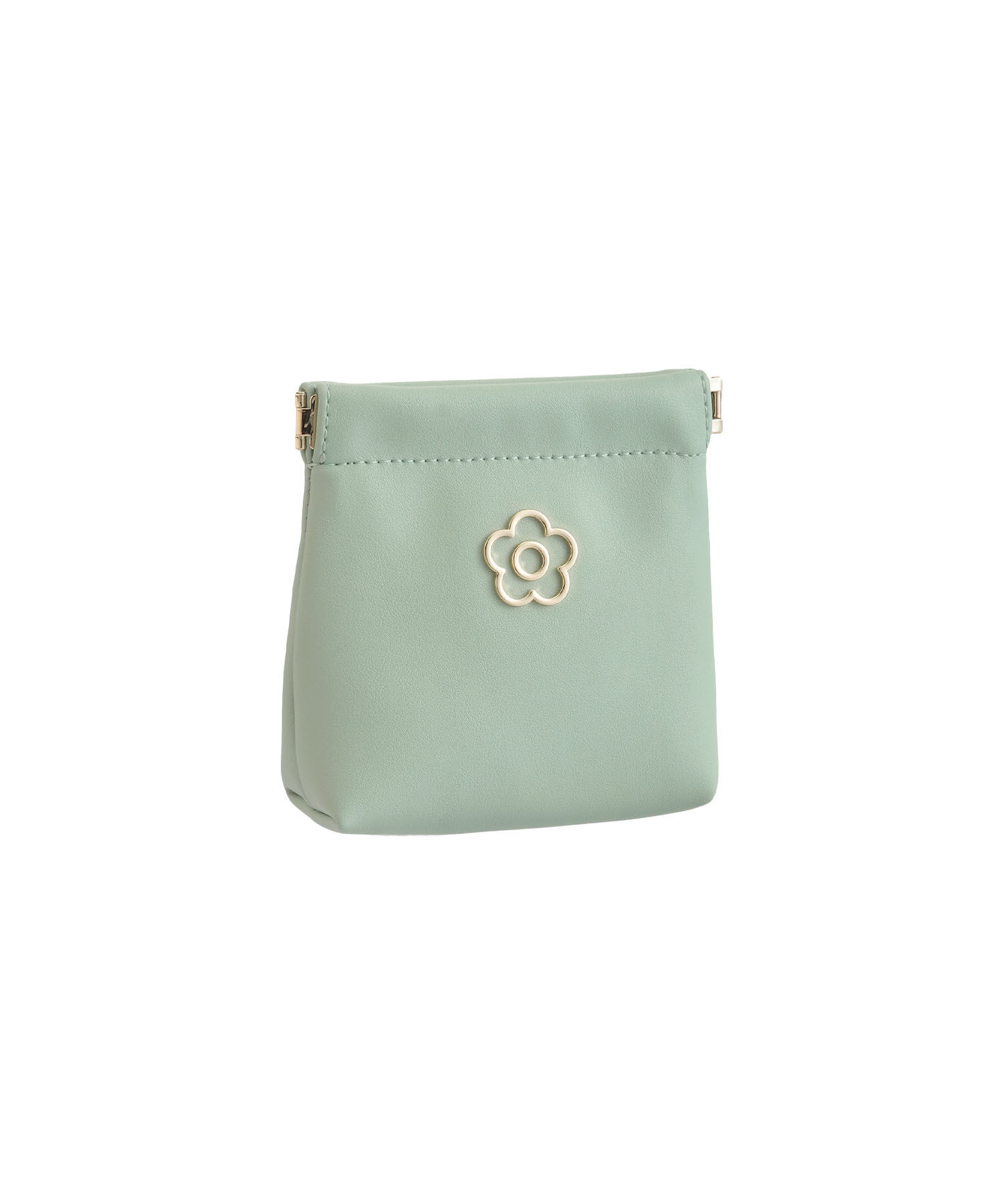 MARY QUANT「アウトラインメタルデイジー バネクチポーチ」|ポーチ|