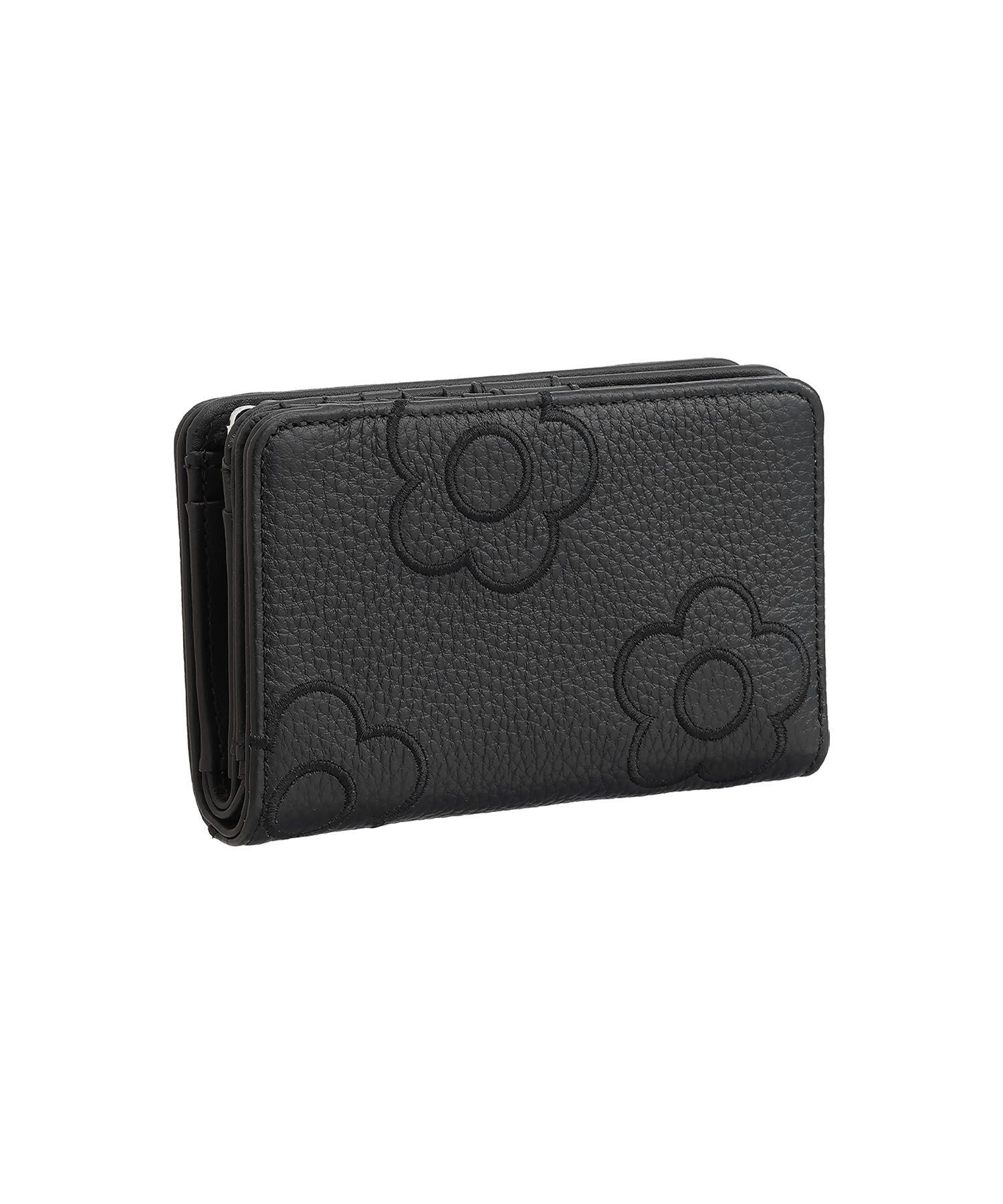 MARY QUANT「エンブロデイジーライン Lウォレット」|財布|