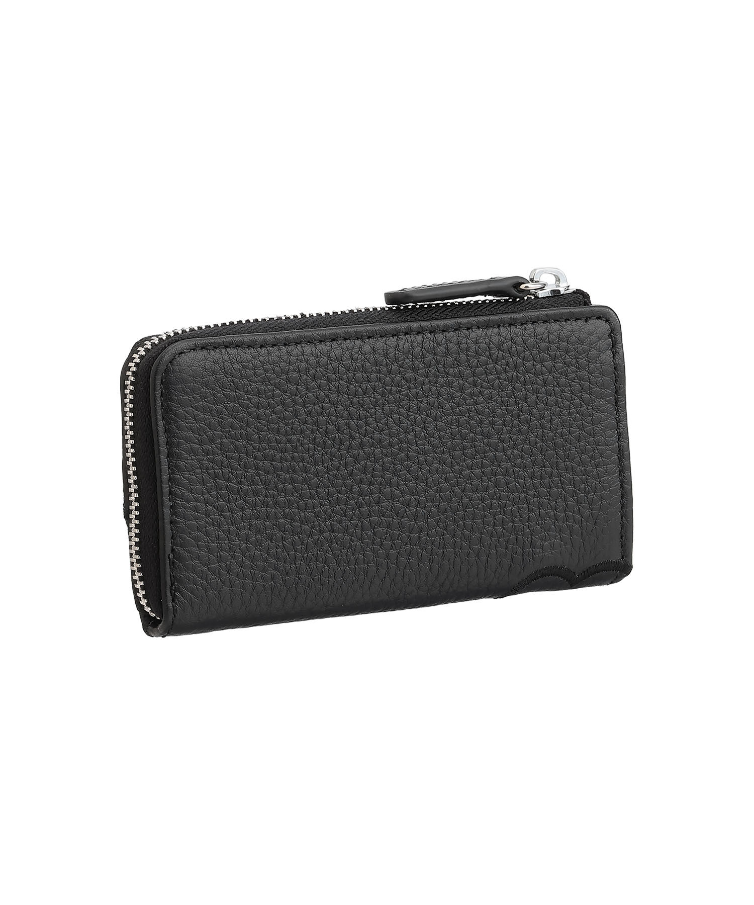 MARY QUANT「エンブロデイジーライン マルチキーケース」|コインケース|