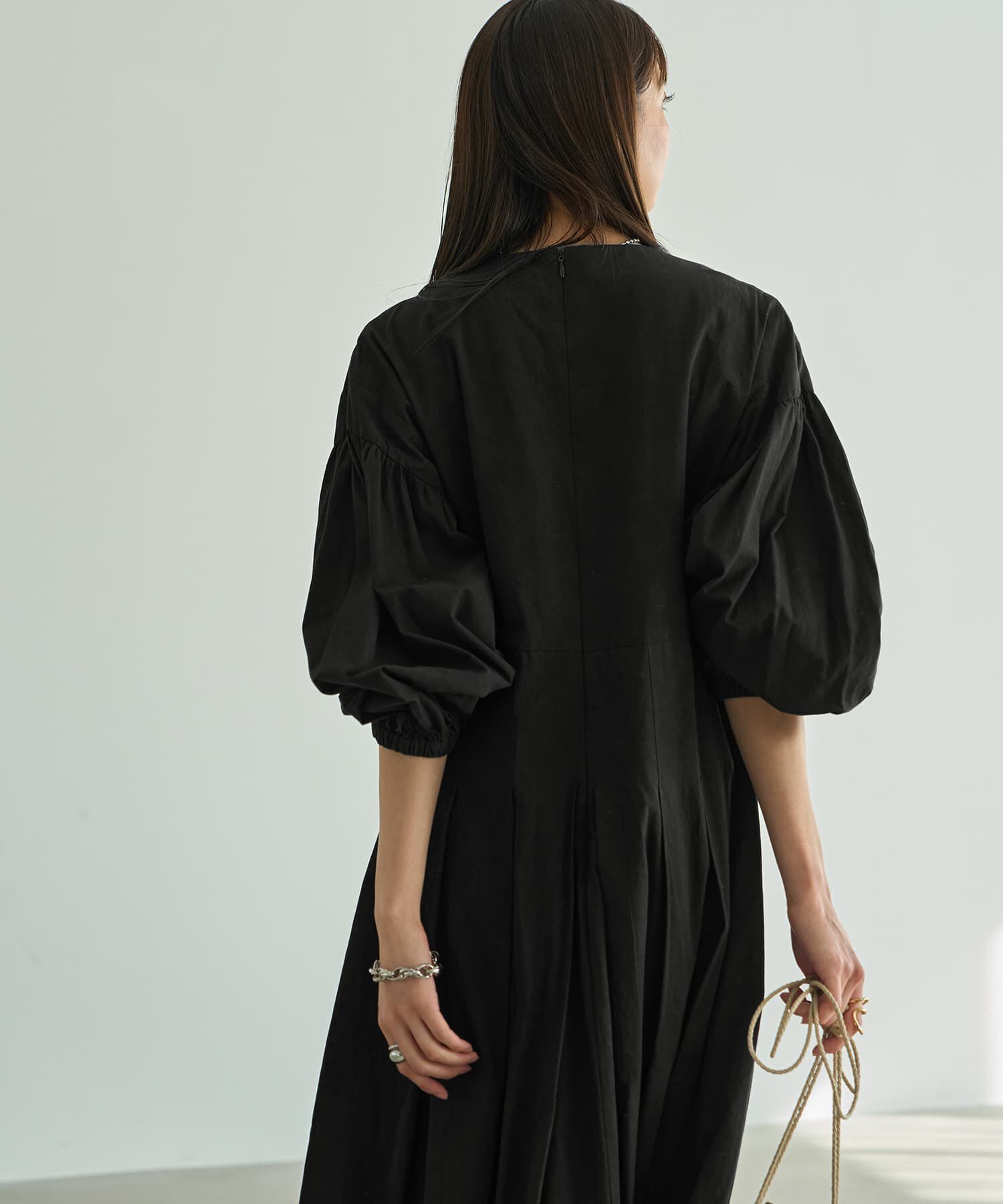 STYLE DELI「バルーンスリーブタックワンピース」|ワンピース|