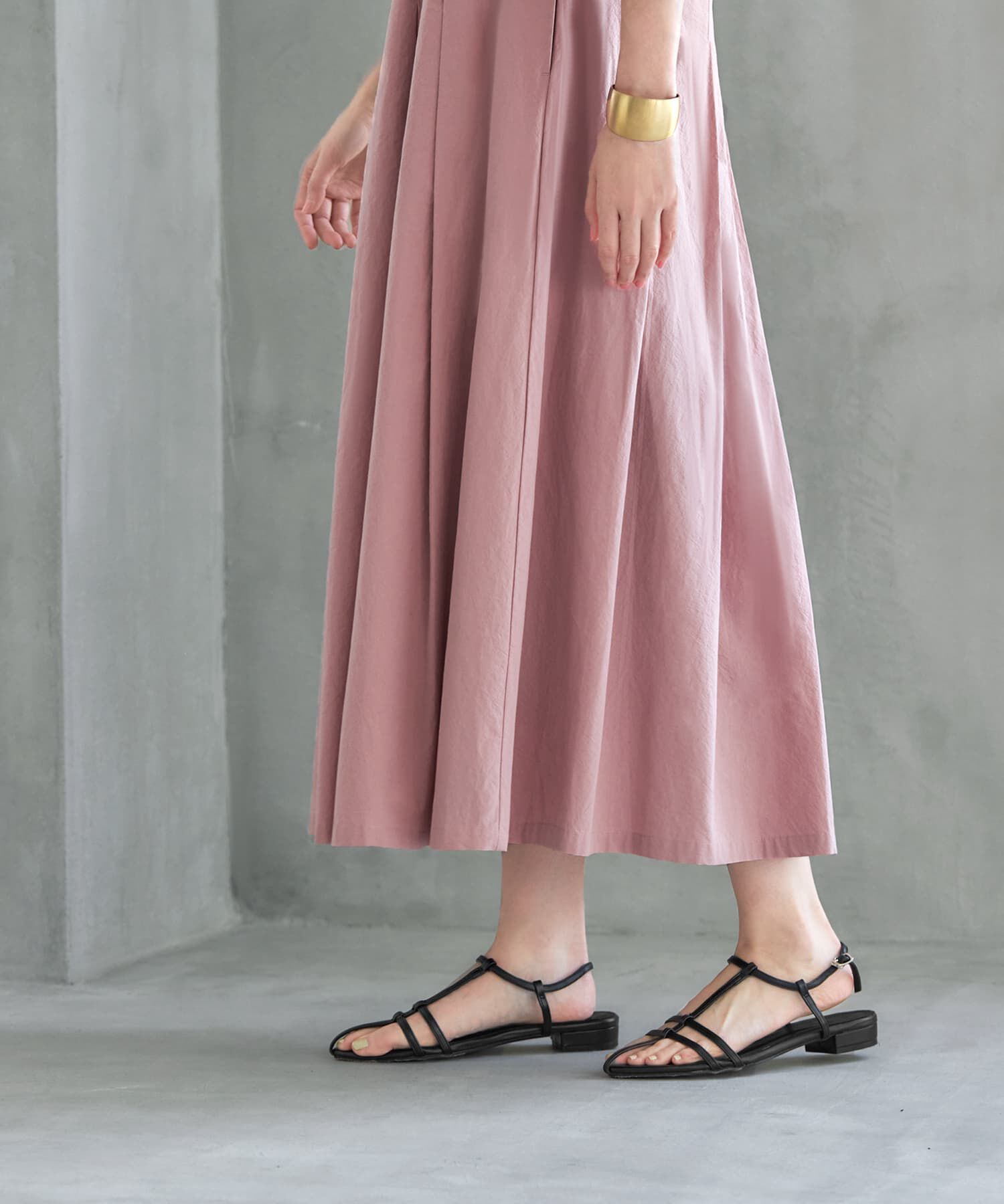 STYLE DELI「バルーンスリーブタックワンピース」|ワンピース|