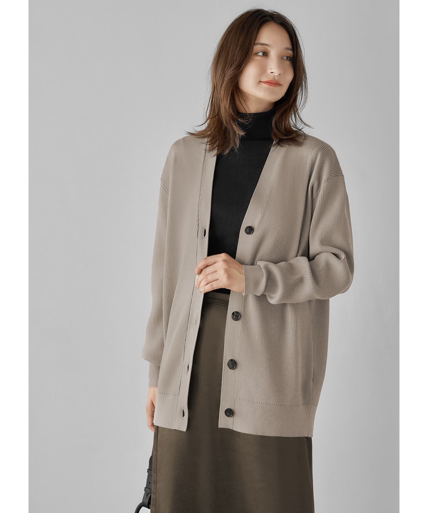 STYLE DELI「ソフトタッチ◆タートルネックワイドトップス」|ニット・セーター|