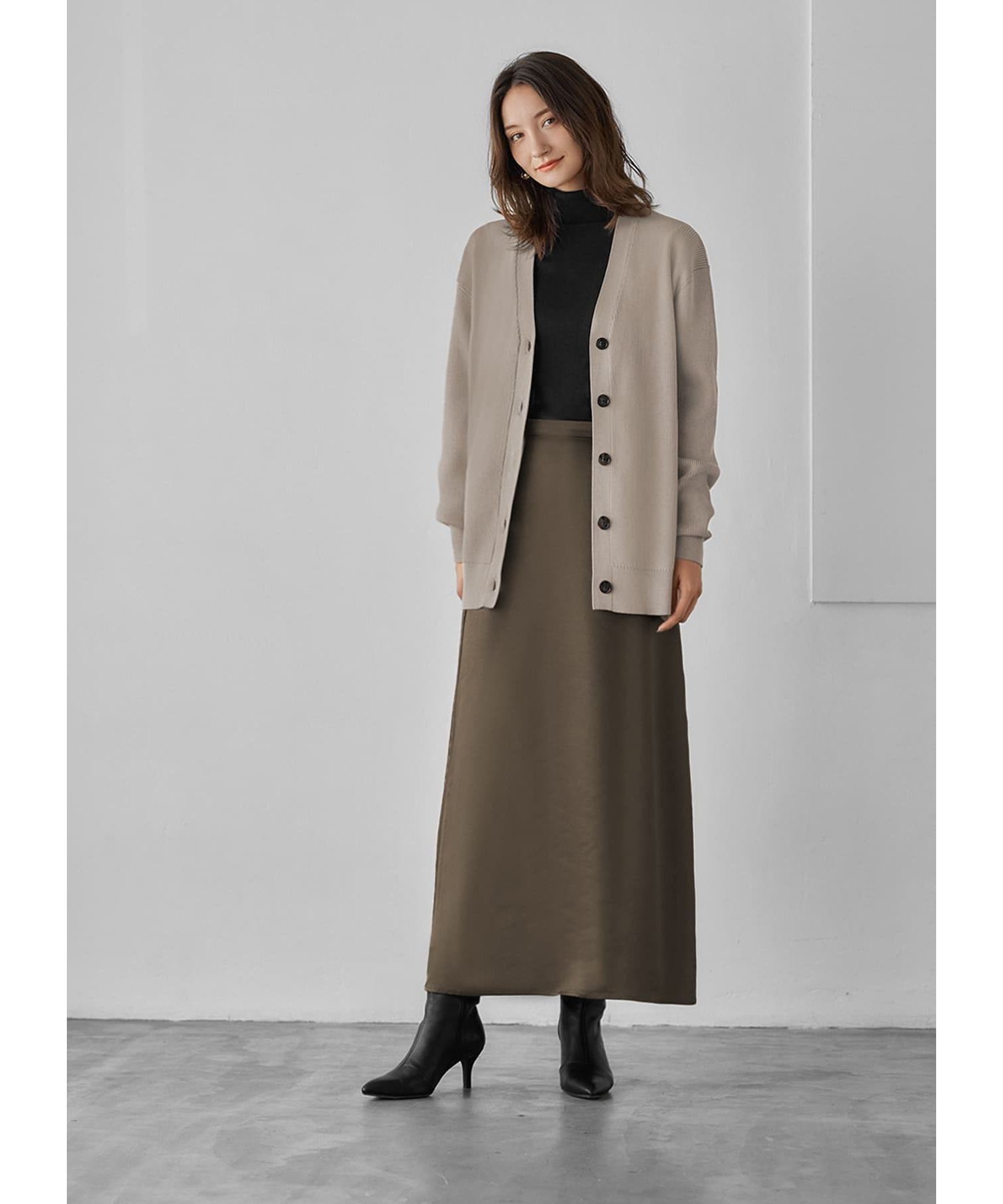 STYLE DELI「ソフトタッチ◆タートルネックワイドトップス」|ニット・セーター|