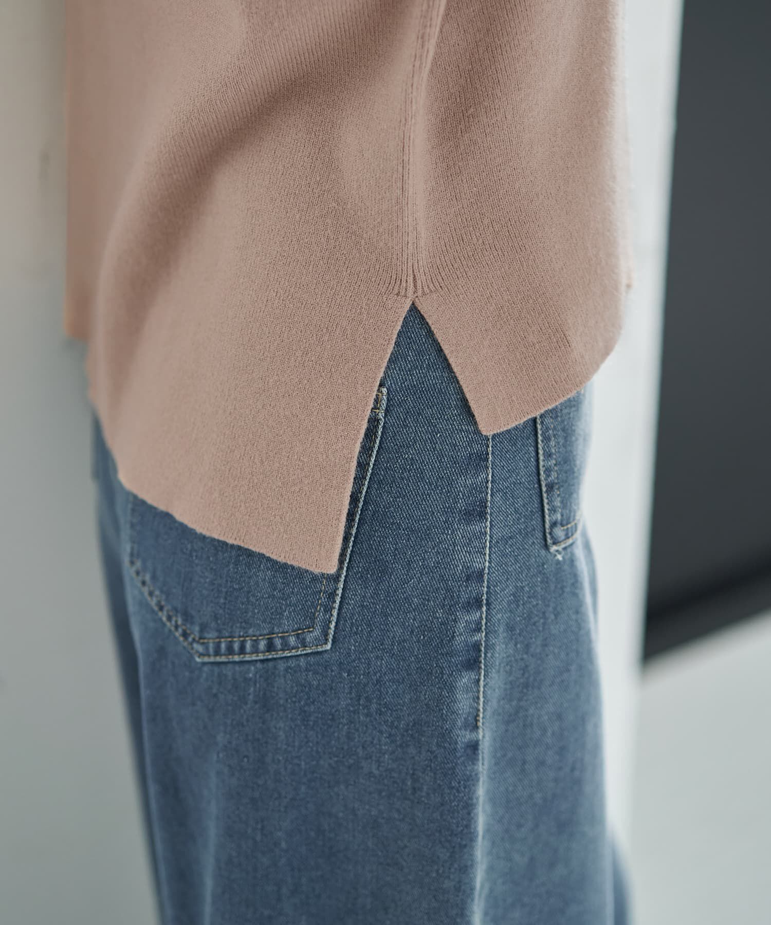 STYLE DELI「ソフトタッチ◆タートルネックワイドトップス」|ニット・セーター|