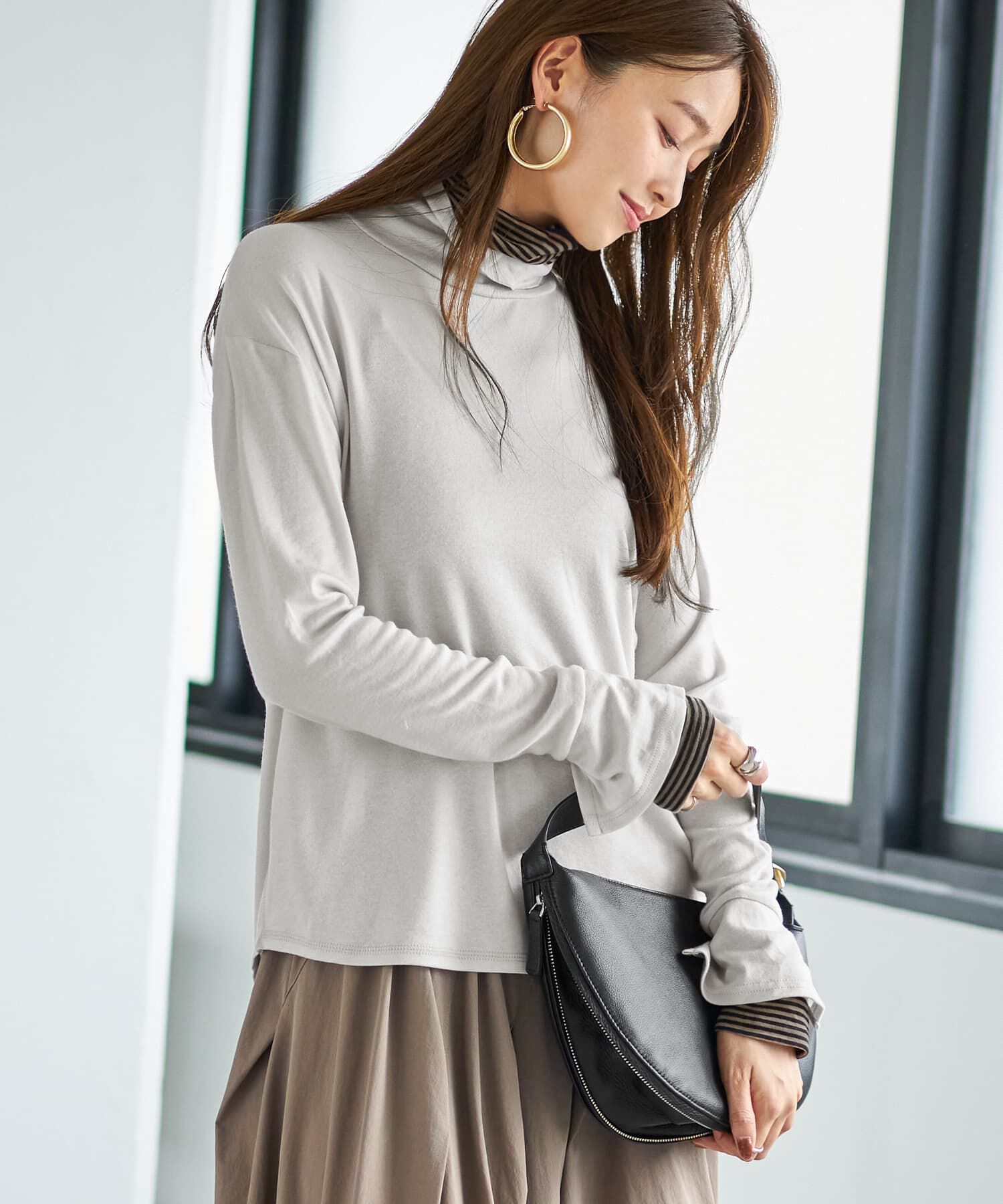 STYLE DELI「【Made in Japan】レイヤード風カットトップス」|Tシャツ・カットソー|