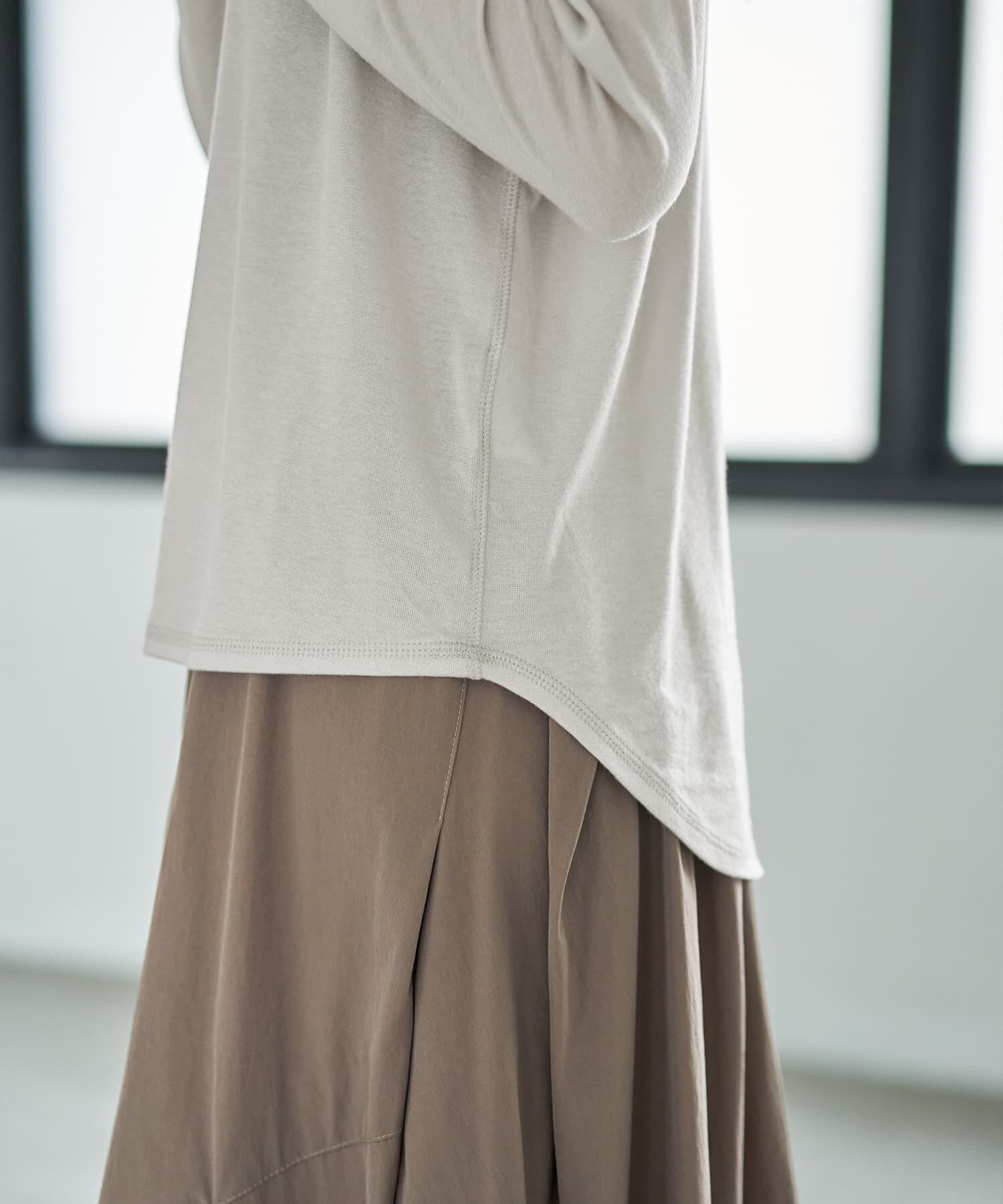 STYLE DELI「【Made in Japan】レイヤード風カットトップス」|Tシャツ・カットソー|