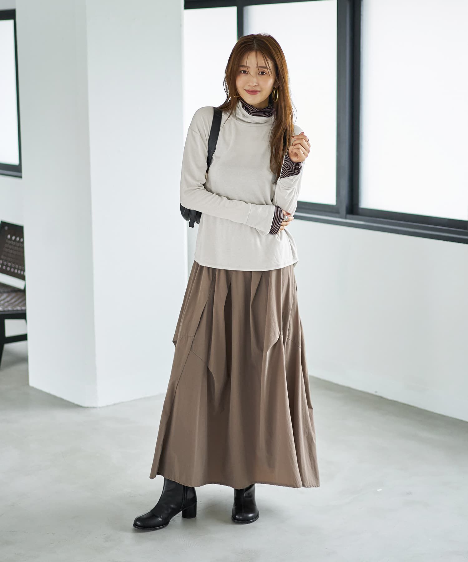 STYLE DELI「【Made in Japan】レイヤード風カットトップス」|Tシャツ・カットソー|