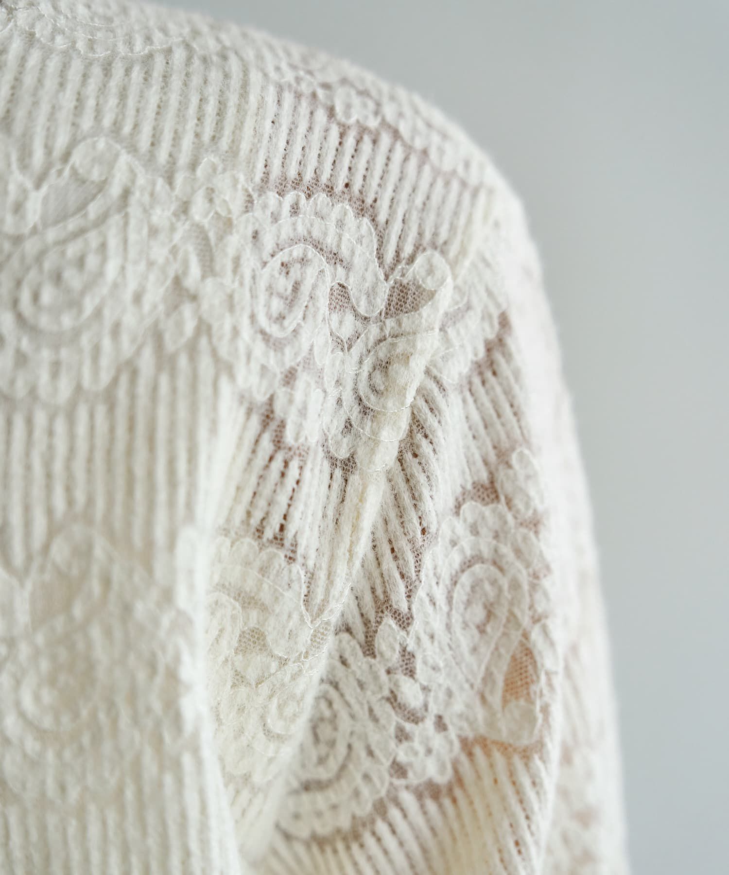 STYLE DELI「【LUXE】前開きふんわりレースブラウス」|シャツ・ブラウス|