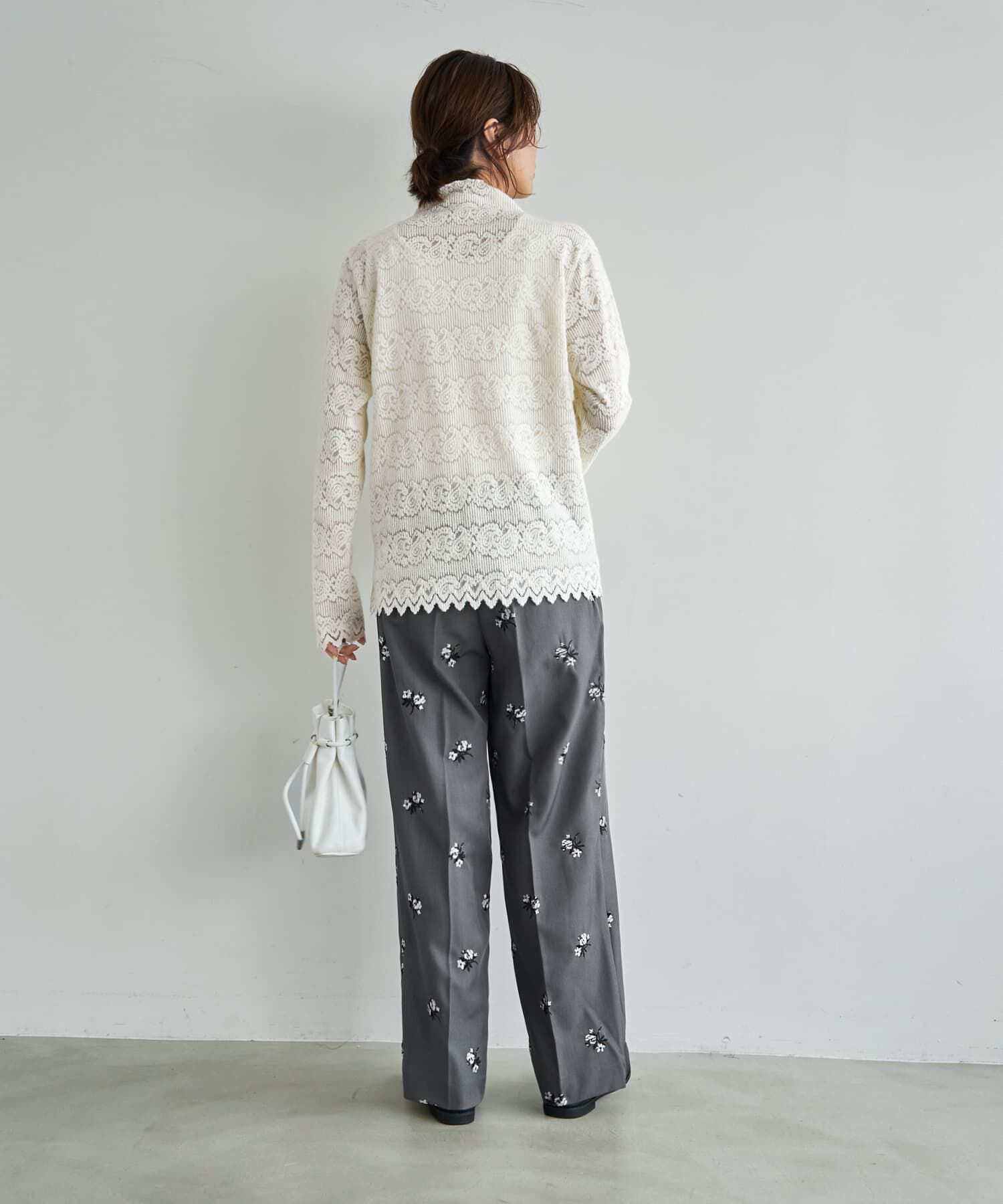 STYLE DELI「【LUXE】前開きふんわりレースブラウス」|シャツ・ブラウス|