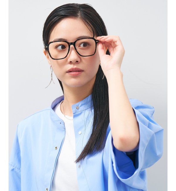  「ウェリントン型 メガネ TRAD TREND STYLE ビッグシェイプ 大きめメガネ  レンズ交換券付」|メガネ|