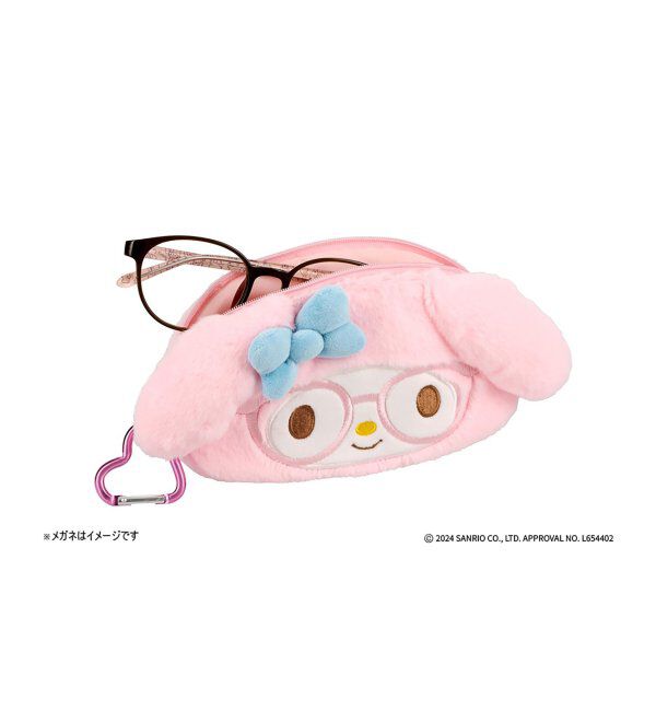  「Zoff｜Sanrio Characters シナモロールモデル ふわふわメガネケース」|サングラス|