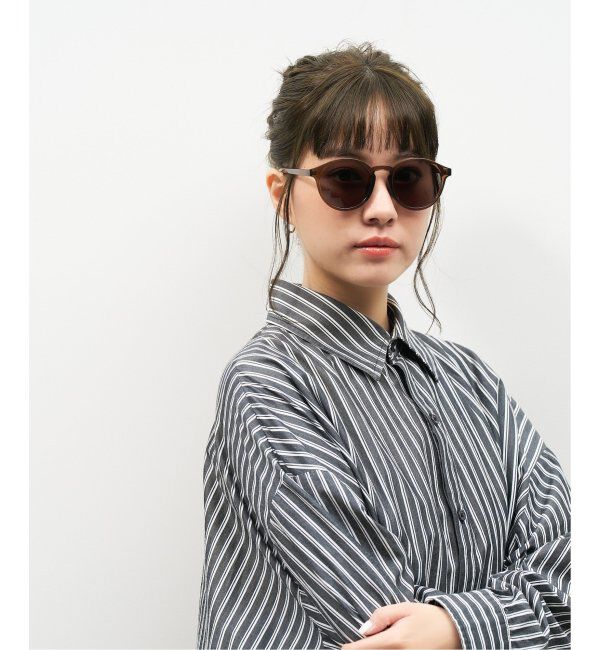  「ボストン型 サングラス | カラーレンズ 軽量 トレンド 紫外線対策 UVカット ユニセックス」|サングラス|