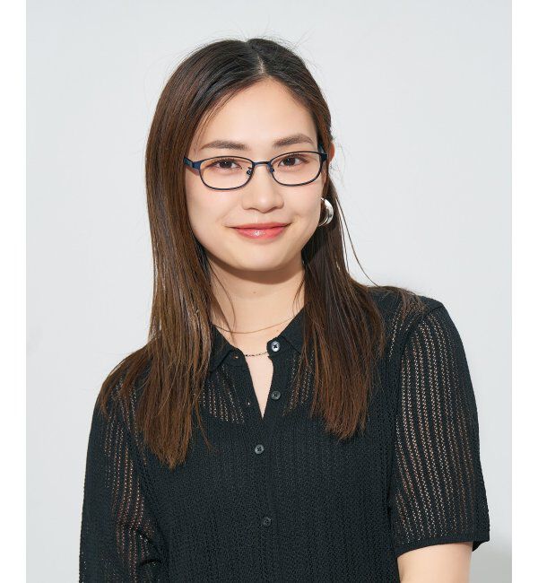  「ウェリントン型 メガネ | メタル 大人可愛い 伊達メガネ レディース レンズ交換券付」|メガネ|