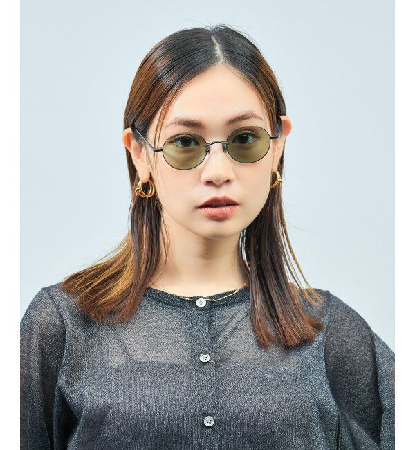  「Zoff｜UNITED ARROWS サングラス | [Luxe] メタル 紫外線対策 UVカット ユナイテッドアローズ  」|サングラス|グレー