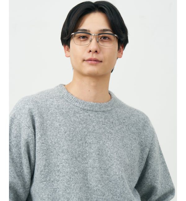  「メガネ | チタン アルミ製 軽量 メタル ナイロール 伊達・度付き ユニセックス Zoff  レンズ交換券付」|メガネ|