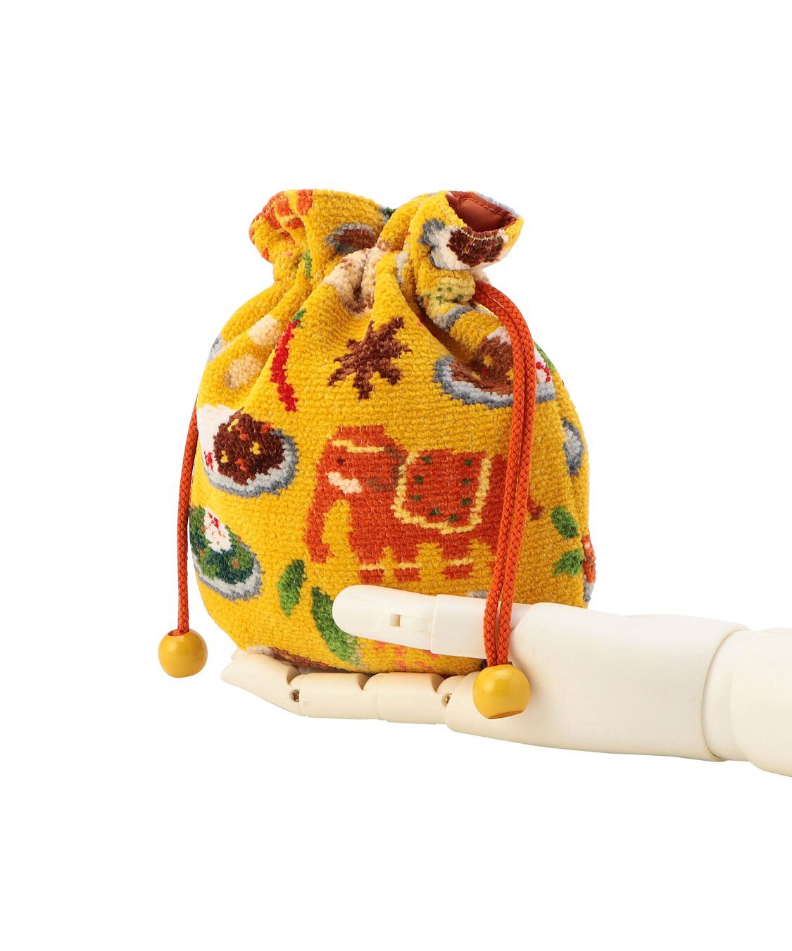 LOVERARY BY FEILER「ヒガワリカレー　巾着　L/HGC-260358」|ポーチ|