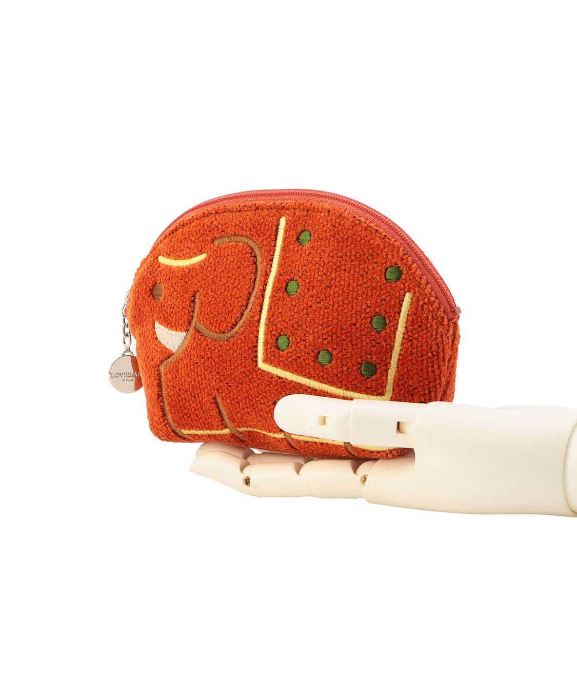 LOVERARY BY FEILER「ヒガワリカレー　ゾウ型ポーチ　L/HGC-260361」|ポーチ|