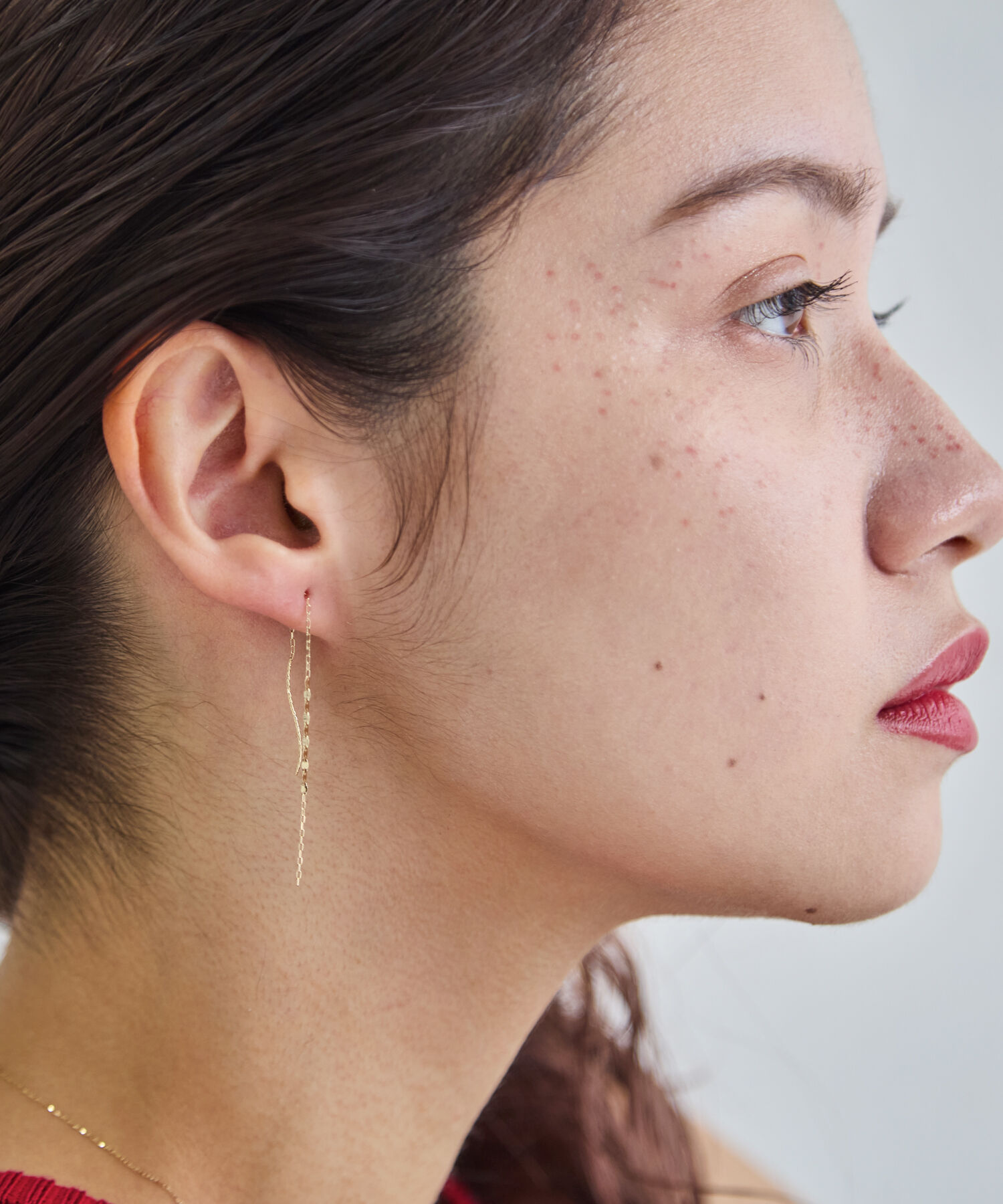 JUPITER「【累計販売 3000点突破！】<CM着用>【K10】デザインチェーンピアス/ロングセラー」|ピアス|