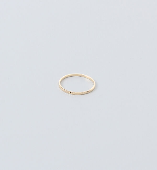 JUPITER「【K10】スリムリング/ゴールド」|リング|ゴールド