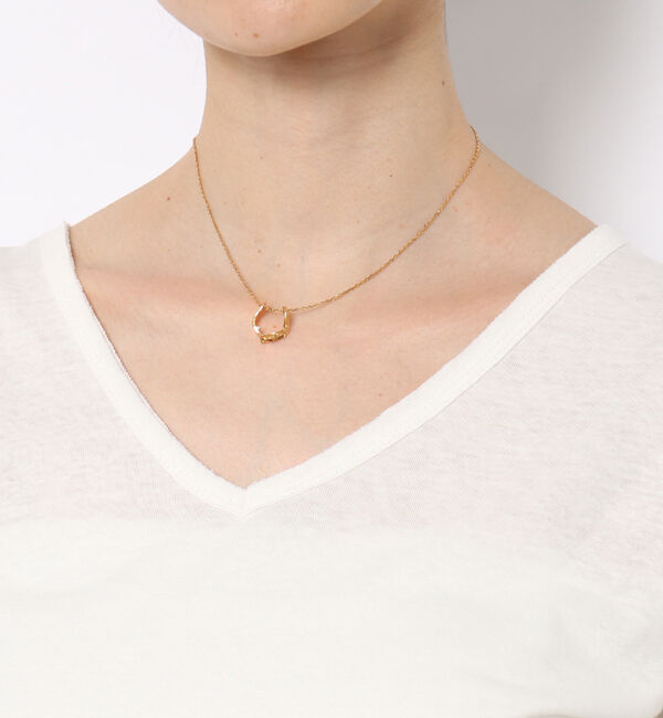 JUPITER「馬蹄ダイヤモンドネックレス/ホースシュー/ペア」|ネックレス|