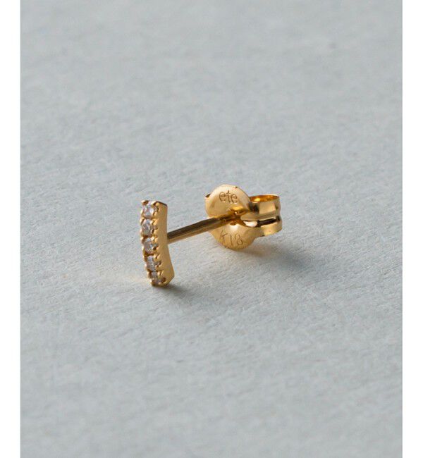 ete「K18YG パーティクル ピアス」|ピアス|