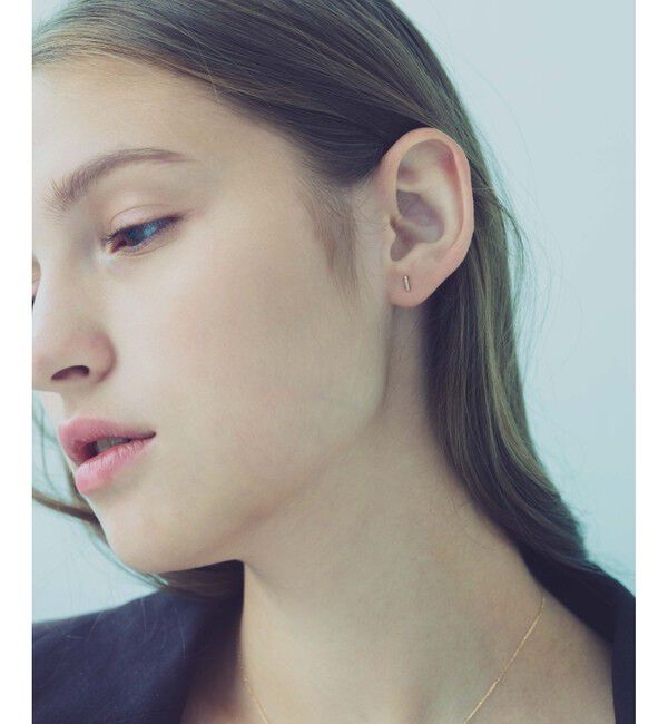 ete「K18YG パーティクル ピアス」|ピアス|