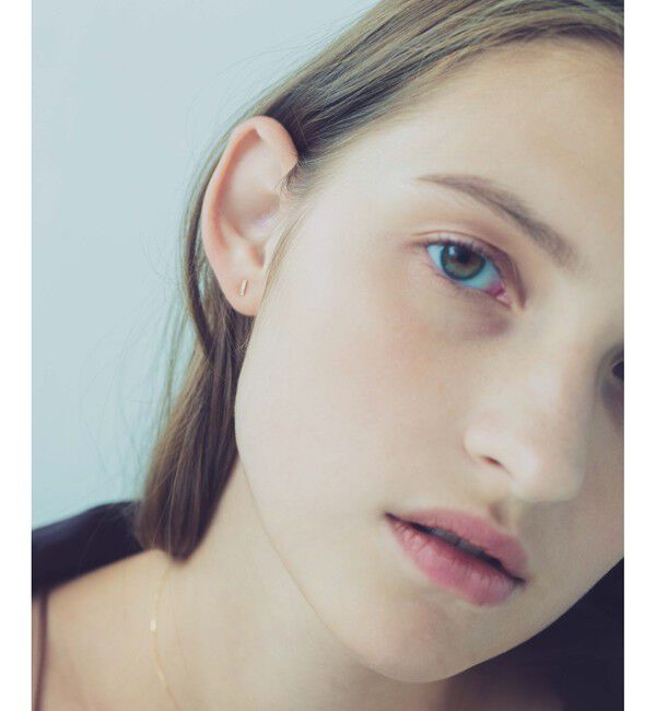 ete「K18YG パーティクル ピアス」|ピアス|