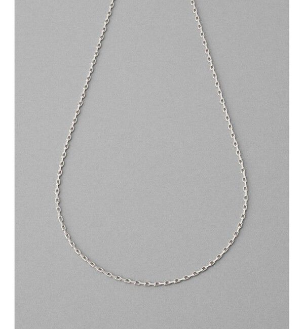 ete「スエッジチェーン ネックレス」|ネックレス|プラチナム