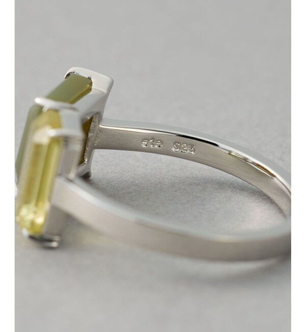 ete「[タイル] マルチクォーツ/レモンクォーツ リング」|リング|