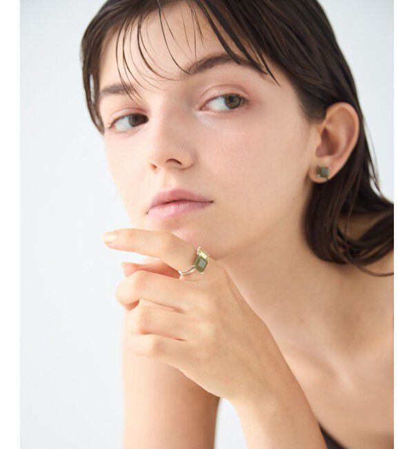 ete「[タイル] マルチクォーツ/レモンクォーツ リング」|リング|