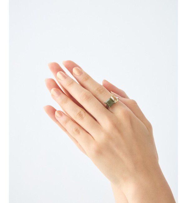 ete「[タイル] マルチクォーツ/レモンクォーツ リング」|リング|