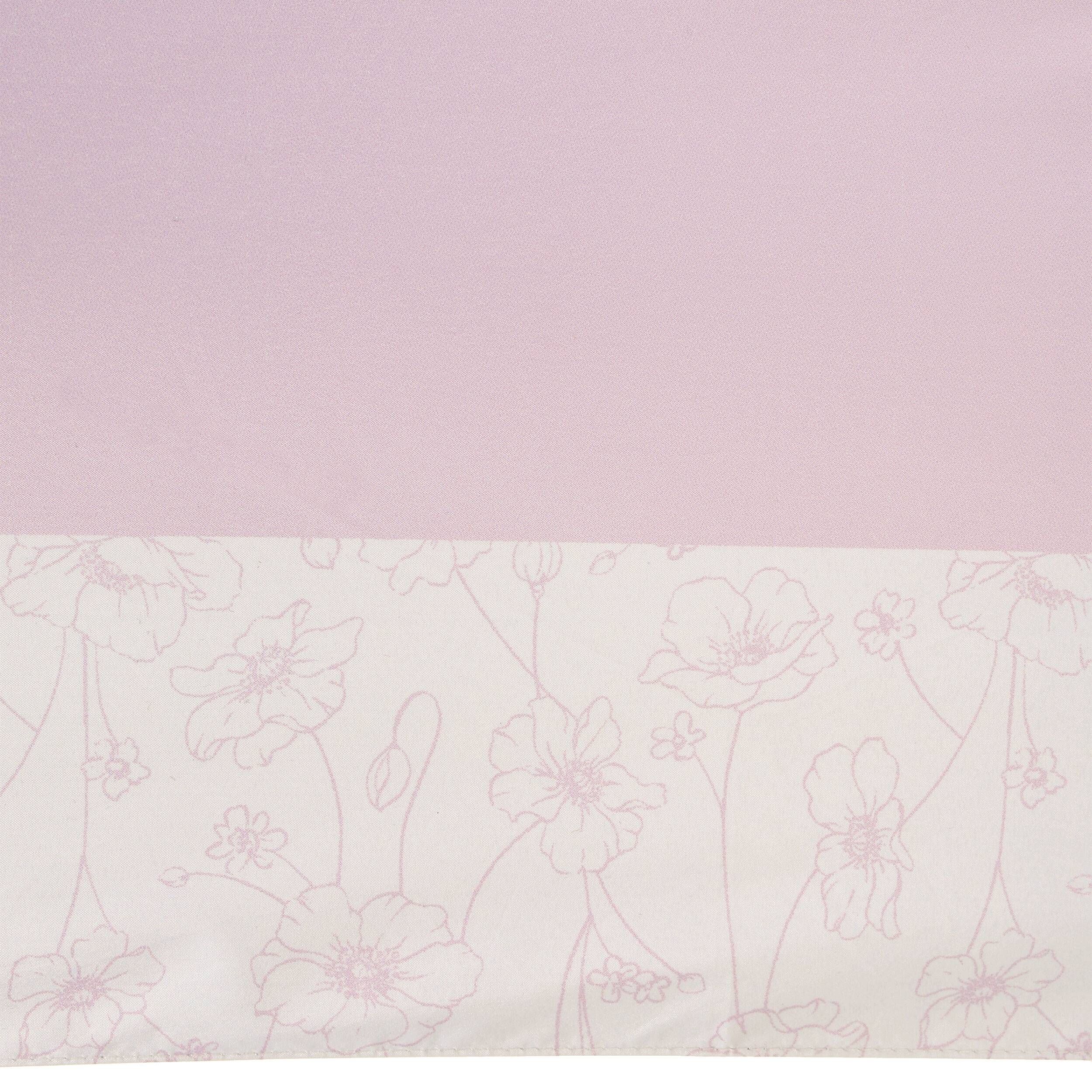  「ラインフラワーボーダー軽量ミニ／アンブレラ／ショート」|傘|