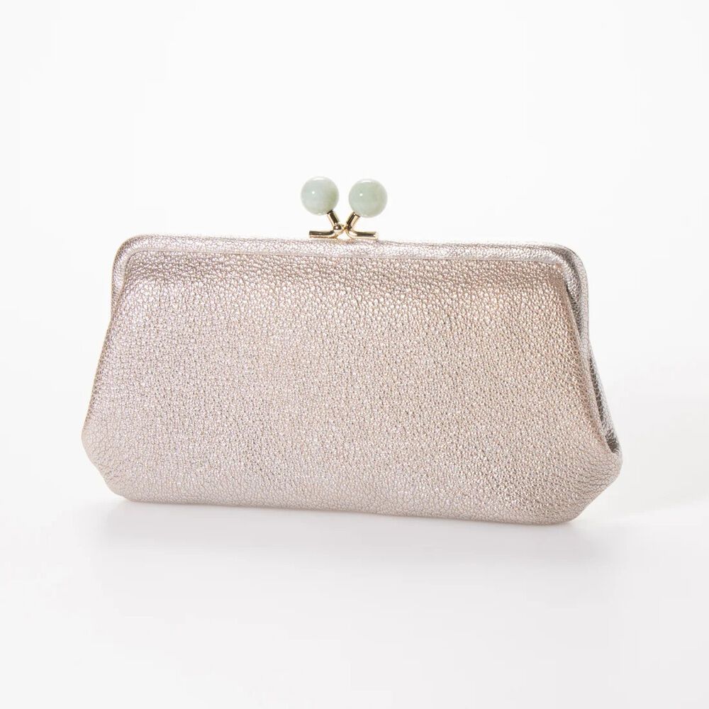 BACKYARD FAMILY「ペルケ 財布 perche 08-06-03161 通販 がま口 長財布 本革財布 がま口財布」|財布|シルバー1