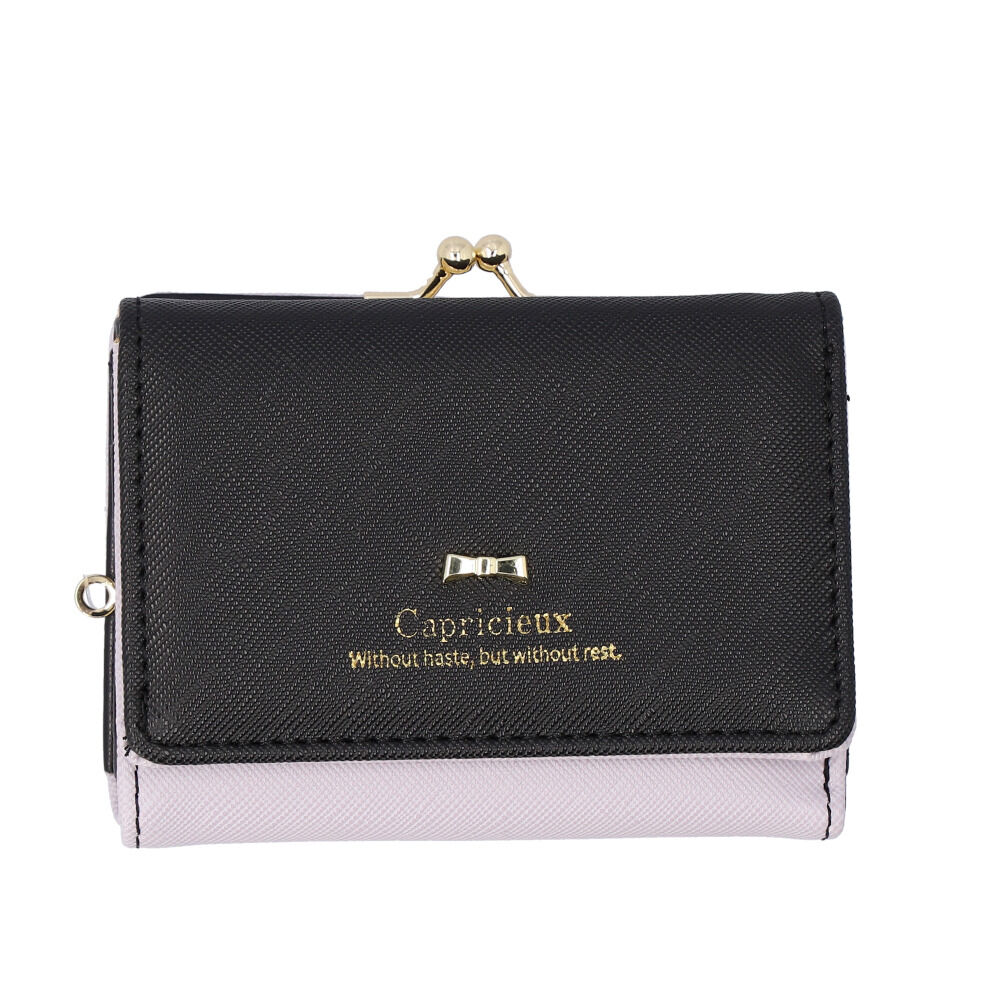 BACKYARD FAMILY「財布 三つ折り レディース コンパクト 三つ折り財布 通販 ミニ財布 三つ折 ミニサイフ」|財布|ブラック3