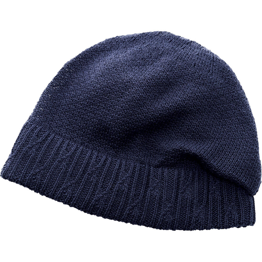 BACKYARD FAMILY「ニット帽 レディース かわいい 通販 ニットキャップ ワッチキャップ コットンキャップ 防寒」|ニット帽|ブルー1
