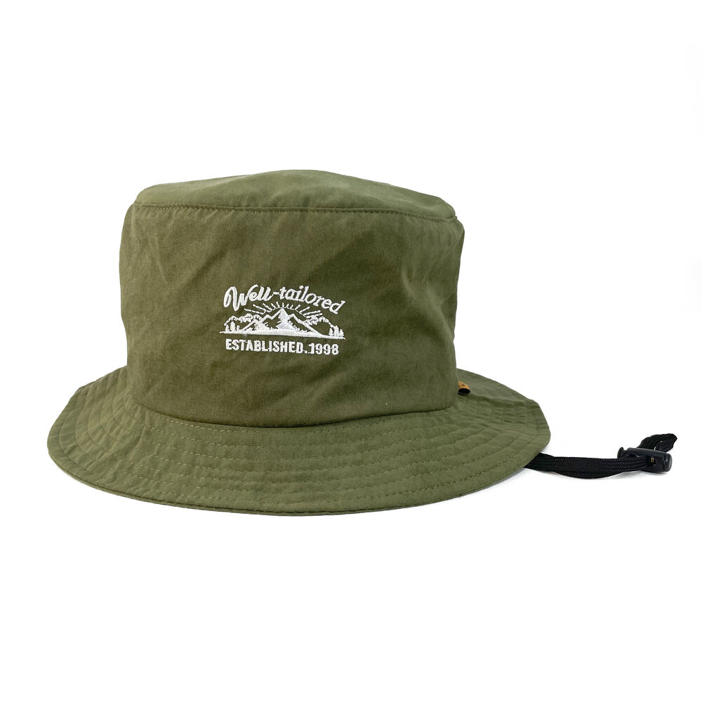 BACKYARD FAMILY「帽子 バケットハット 通販 バケット ハット ぼうし サファリハット BUCKET HAT 撥水」|ハット|グリーン1