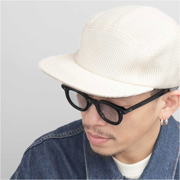 BACKYARD FAMILY「ジェットキャップ メンズ 通販 日本製 Mr.COVER ミスターカバー ワッフル 帽子 ぼうし」|キャップ・キャスケット|