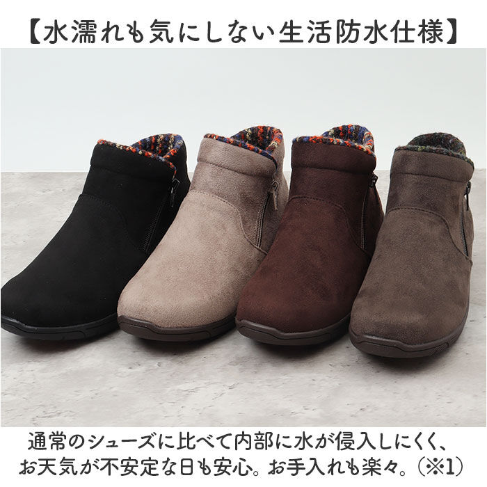 BACKYARD FAMILY「パンジー ブーツ pansy PS1483 通販 ショートブーツ 婦人靴 レディース シューズ」|ショートブーツ|