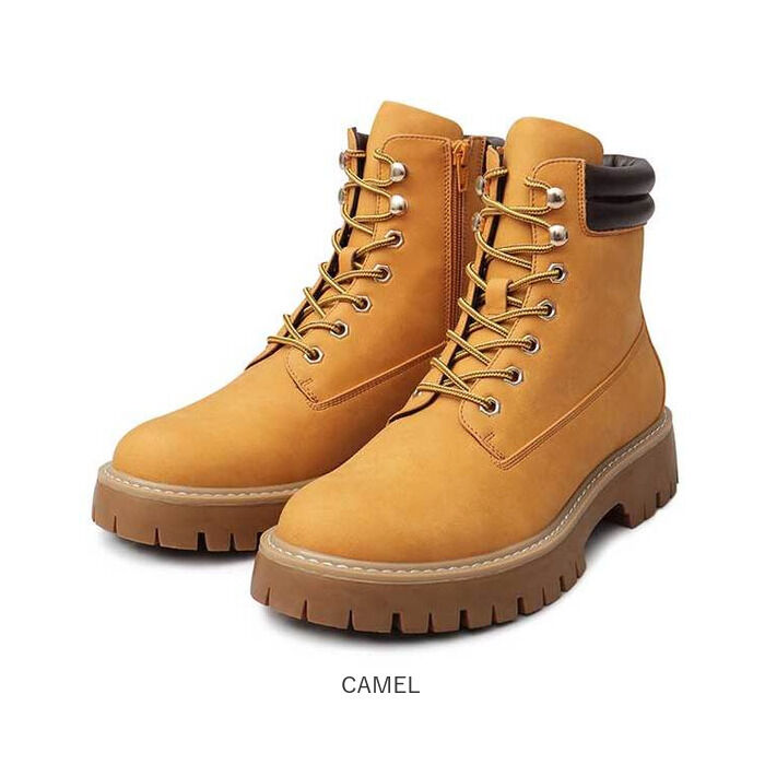 BACKYARD FAMILY「glabella グラベラ ブーツ メンズ glbb308 通販 ワークブーツ レースアップブーツ」|ショートブーツ|