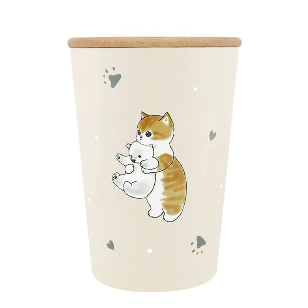 BACKYARD FAMILY「タンブラー 400ml 通販 mofusando モフサンド ステンレスタンブラー 2WAY」|食器・キッチングッズ|ホワイト1