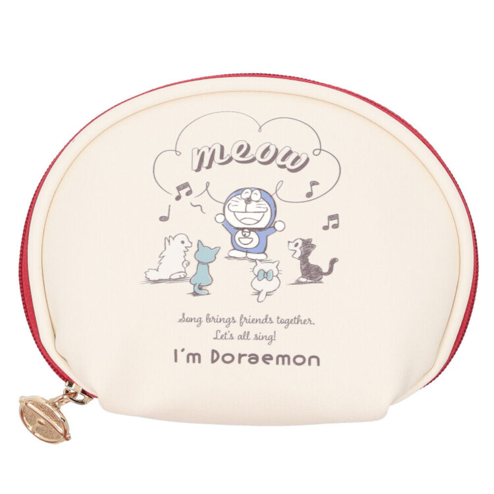 BACKYARD FAMILY「ポーチ 小さめ 通販 シェルポーチ キャラクター キャラクターポーチ 化粧ポーチ 小物入れ」|ポーチ|ホワイト1