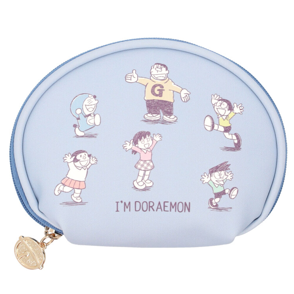 BACKYARD FAMILY「ポーチ 小さめ 通販 シェルポーチ キャラクター キャラクターポーチ 化粧ポーチ 小物入れ」|ポーチ|ブルー2