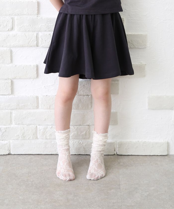 BACKYARD FAMILY「靴下 キッズ 女の子 ハイソックス 通販 長靴下 46012102 ソックス」|ソックス|